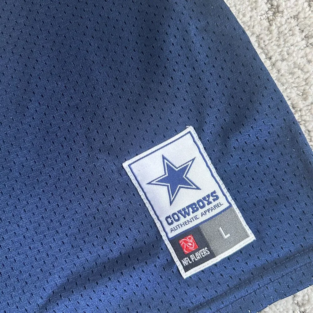Dallas Cowboys Authentic Ezekiel Elliott #21‎ Size Youth Large Game Jersey Blue